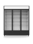 Réfrigérateur - 1 366 litres - 3 portes - Porte vitrée - Ventilé - Argent - G-Line HW-57433 €1,599.00 Vitrine à boisson