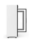 Réfrigérateur - 1 366 litres - 3 portes - Porte vitrée - Ventilé - Argent - G-Line HW-57433 €1,599.00 Vitrine à boisson