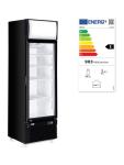 Réfrigérateur - 254 litres - 1 porte - Porte vitrée - Ventilé - Noir - Hendi 233788 €668.60 Vitrine à boisson