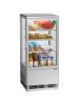 Vitrine réfrigérée - Modèle de table - 78 Litres - Argent - Bartscher - 700778G 700778G €419.00 Vitrine réfrigérée