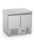 Etabli réfrigéré - 2 portes - 240 litres - inox - 230V - H 88 x L 90 x P 70 CM - G-Line HW-26273 €509.00 Établis réfrigérés