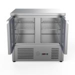 Etabli réfrigéré - 2 portes - 240 litres - inox - 230V - H 88 x L 90 x P 70 CM - G-Line HW-26273 €509.00 Établis réfrigérés