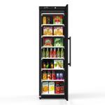 Vrieskast - Glazen Deur - 1-Deurs - 400 Liter - Zwart - 230V - G-Line HW-140743 €699.00 Horeca vrieskasten