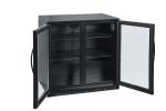 Réfrigérateur - 158 litres - 2 portes - Porte vitrée - Ventilé - Noir - G-Line HW-146877 €449.00 Vitrine à boisson