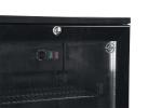 Réfrigérateur - 158 litres - 2 portes - Porte vitrée - Ventilé - Noir - G-Line HW-146877 €449.00 Vitrine à boisson