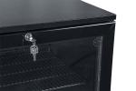 Réfrigérateur - 158 litres - 2 portes - Porte vitrée - Ventilé - Noir - G-Line HW-146877 €449.00 Vitrine à boisson