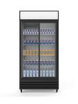 Réfrigérateur - 800 litres - 2 portes - Porte vitrée - Ventilé - Argent - G-Line HW-FC-LS88BH €899.00 Vitrine à boisson