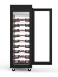 Wijnklimaatkast - Glazen Deur - 400 Liter - Zwart - 1 Zone - G-Line HW-058048 €1,599.00 Wijnklimaatkasten