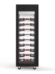 Wijnklimaatkast - Glazen Deur - 400 Liter - Zwart - 1 Zone - G-Line HW-058048 €1,599.00 Wijnklimaatkasten