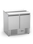 Saladette - 2 portes - 240 litres - Inox - 230 V - H 87,5 x L 90 x P 70 cm - G-Line 26269 €499.00 Saladette