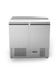 Saladette - 2 portes - 240 litres - Inox - 230 V - H 87,5 x L 90 x P 70 cm - G-Line 26269 €499.00 Saladette
