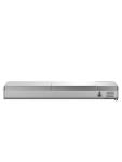 Gekoelde Opzetvitrine - 8 x 1/3 GN - RVS Opzet - 230V - B 180 CM - G-Line 26381 €399.00 Vitrine met rvs deksel