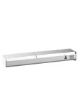 Vitrine réfrigérée - 9 x 1/3 GN - Dessus inox - 230V - L 200 CM - G-Line 26304 €409.00 Vitrine avec couvercle en acier inoxydable