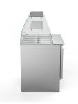Saladette - 2-Deurs - 240 Liter - RVS - 230V - H 85 x B 90 x D 70 CM - G-Line 26294 €699.00 Saladette