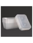 Barquettes jetables micro-ondes - 100 CL - 250 pièces - H 7,7 x 12 x 17,5 CM - Polypropylène/Homopolymère - Fiesta - DM183 DM183 €42.43 Bacs alimentaires