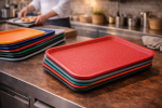 Plateau - Restauration rapide - Rouge - Polypropylène - L 26,5 x P 35 CM - G-Line 76903 €3.29 Plateaux de buffet