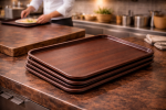 Plateau - Antidérapant - Aspect bois - L 45 x P 34 CM - G-Line 77345 €14.25 Plateaux de buffet