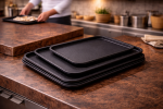 Plateau - Antidérapant - Noir - L 40,5 x P 30,5 CM - G-Line 77069 €6.95 Plateaux de buffet