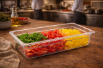 Bac gastronorme - 1/2 GN - 100 MM - Transparent - Polycarbonate - G-Line 77672 €6.99 Bacs gn plastique