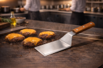 Spatule à hamburger - Manche en bois - Acier inoxydable - L 30 x l 10 cm - G-Line 77025 €7.95 Couteaux d'assiette