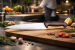 Couteau de chef - HACCP - Manche brun - L 25 CM - G-Line 77058 €6.59 Couteaux