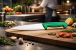 Couteau de chef - HACCP - Manche vert - L 21 CM - G-Line 77004 €5.49 Couteaux