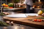 Couteau de chef - HACCP - Manche blanc - L 25 CM - G-Line 77057 €6.59 Couteaux