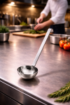 Louche - 0.12 L - inox - Ø 8 x L 29.5 CM - G-Line 77068 €4.99 Opschep lepels