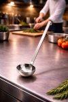 Louche - 0.13 L - inox - Ø 8 x L 34.5 CM - G-Line 77193 €7.99 Opschep lepels