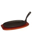Plat de service - Dessous de plat en bois - Fonte - H 2,5 x L 24 x P 14 cm - G-Line 77326 €13.15 Plat de service Bistro