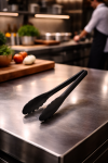 Serveertang - Zwart - Kunsstof - L 25 CM - G-Line 77767 €4.95 Serveertangen