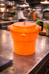 Centrifugeuse à salade - Compatible lave-vaisselle - 19 litres - Orange - G-Line 77605 €109.95 Centrifugeuses à laitue