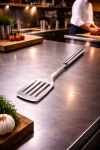 Spatule - Avec fentes - acier inoxydable - L 32 CM - G-Line 76880 €6.59 Cuillères à pâtisserie / spatules