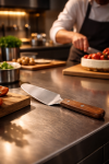 Taartschep - Houten Handvat - L 27 CM - G-Line 76881 €4.99 Taartschep