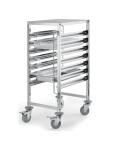Regaalwagen - 7 x 1/1 GN - RVS - G-Line 27774 €119.00 Regaalwagens