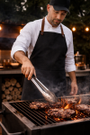 Tablier BBQ - Authentic - Noir - G-Line 51742 €57.95 Tabliers en cuir
