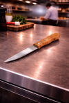 Couteau à steak - 4 pièces - dentelé - acier inoxydable - G-Line 40132 €4.99 Couteaux à steak