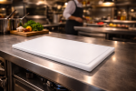 Planche à découper - HACCP - Canal à jus - Blanche - 1/1 GN - G-Line 69546 €20.95 Lames de coupe / planches à découper