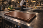 Planche à découper - HACCP - Rainure à jus - Brune - 1/1 GN - G-Line 69547 €20.95 Lames de coupe / planches à découper