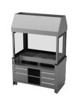 Gril à charbon de bois - 3 pièces - Extracteur - G-Line 81093 €3,095.00 Barbecue au charbon de bois