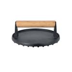 Burger Smasher - Rond - Houten handvat - Gietijzer - Ø 17 Cm - G-Line HW-149207 €9.00 Klein kookgerei