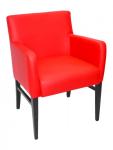 Fauteuil Andalusia - Accoudoirs - Rouge - G-Line HW-019064 €84.95 Sièges en cuir