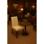 Fauteuil Tobago - Crème - Similicuir - G-Line HW-019070 €49.95 Sièges en cuir