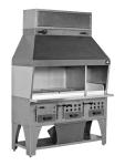 Houtskoolgrill - Verstelbaar - RVS - H 235 x B 160 x D 75 CM - G-Line HW-08892 €2,795.00 Houtskoolbarbecue