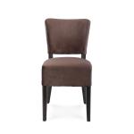 Fauteuil Rome - Marron foncé - Velours - Ligne G HW-58217 €59.95 Chaises en tissu