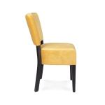 Fauteuil Rome - Jaune - Velours - Ligne G HW-58223 €59.95 Chaises en tissu