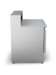 Pizzawerkbank - 2-Deurs - 240 Liter - RVS - 230V - H 107.5 x B 90 x D 70 CM - G-Line 26283 €549.00 Pizzawerkbanken