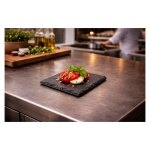 Assiette - Noire - Ardoise - L 10 x P 10 cm - G-Line 76954 €3.95 Plateau de service