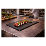 Assiette - Noire - Ardoise - L 30 x P 20 cm - G-Line 76945 €12.95 Plateau de service