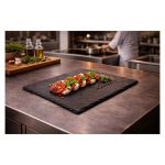 Assiette - Noire - Ardoise - L 30 x P 30 cm - G-Line 77048 €14.95 Plateau de service